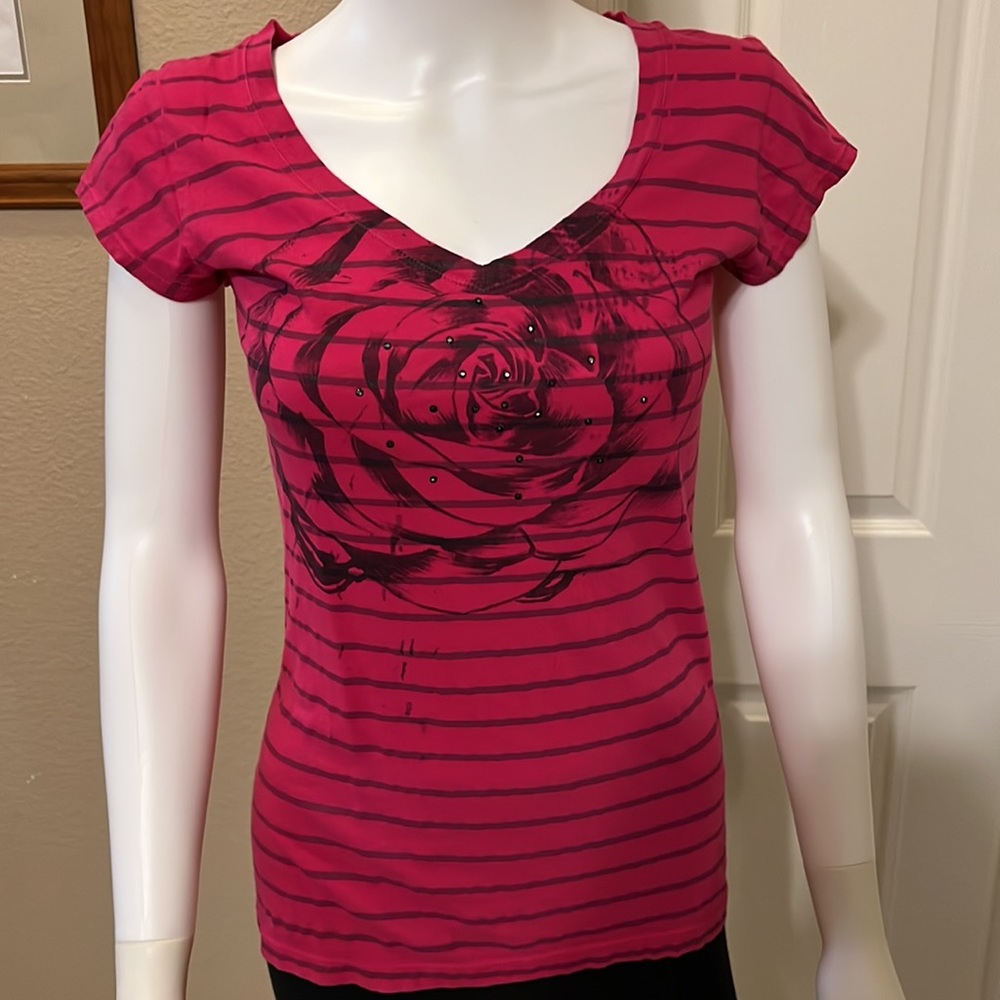 Stranded Rose Shirt